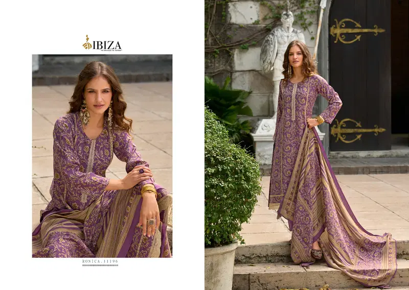  Ronica Viscose by Ibiza  Maslin Digital Printed Salwar Kameez Collection